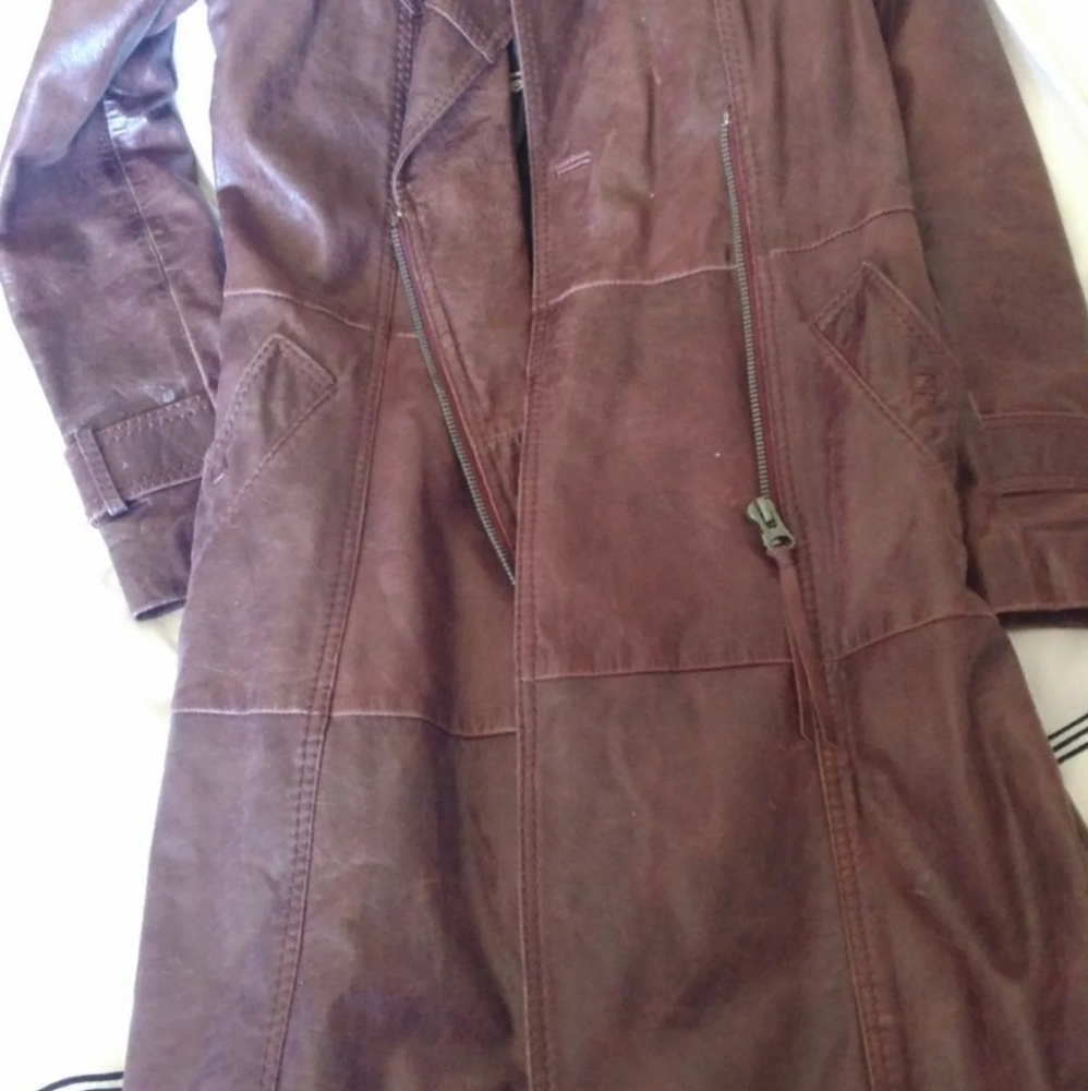 Flora Smith leather Jacket
